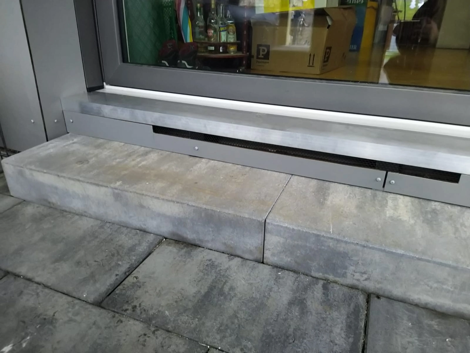 Wetter-Gebäudeschutz - Renovierungsarbeiten - Außenarbeit Terrassenüberdachung